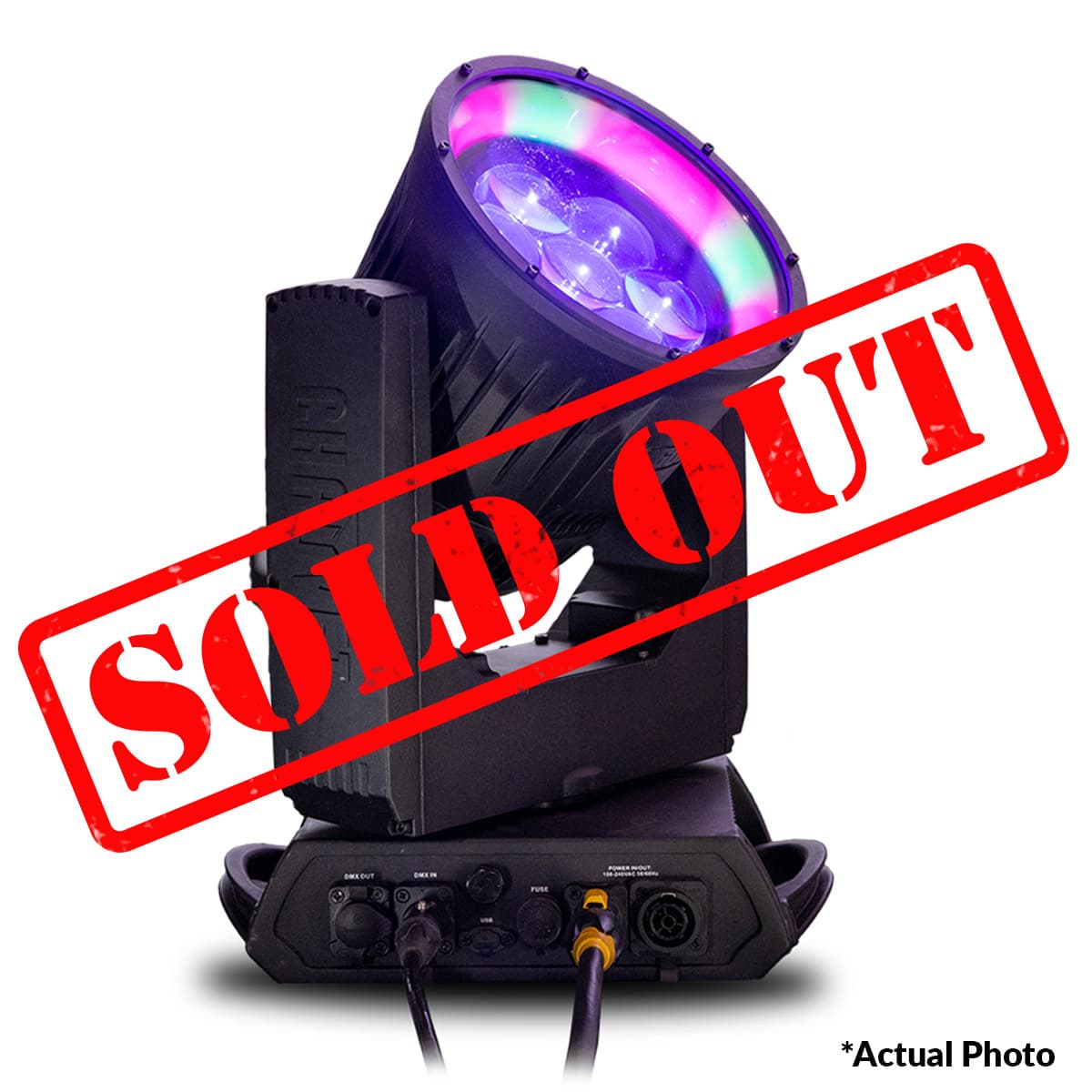 Sold Out Chauvet Rogue Outcast 1 BeamWash LED IP