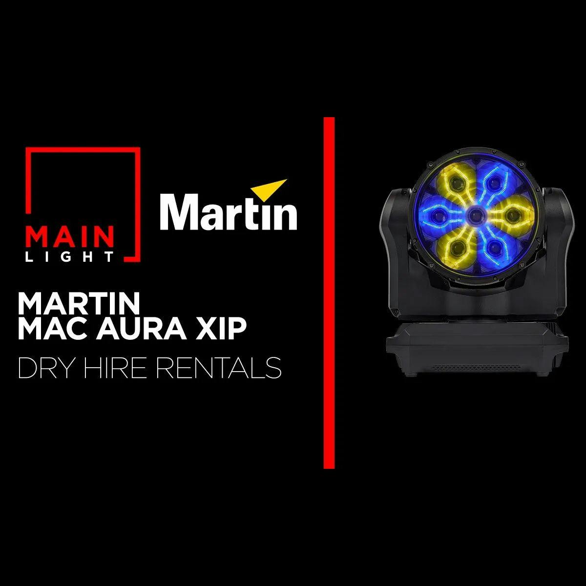 Video thumbnail for the Martin MAC Aura XIP Demo Video produced by Main Light