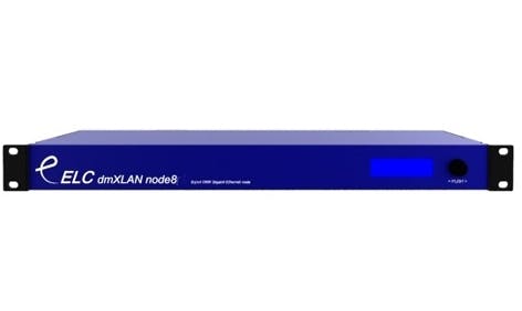 ELC DMX Lan Node 8 Gigabit Switch